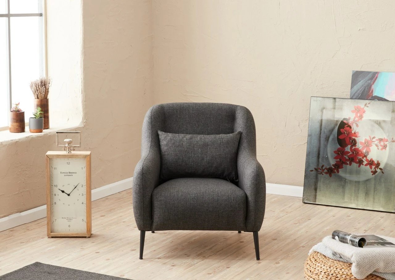 Karrige një vendëshe Venus, ngjyrë antracit