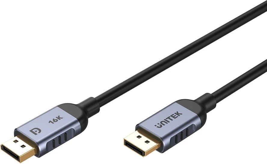 Kabllo DisplayPort UNITEK C1628GY01-1M, 1 m, E zezë