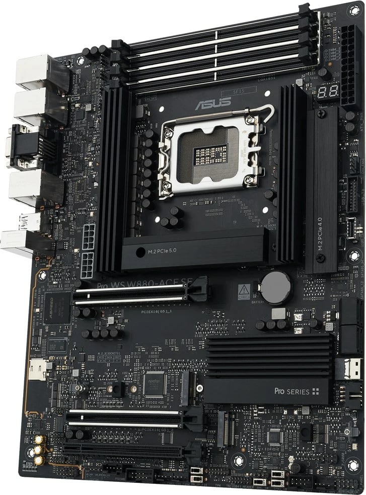 Pllakë amë ASUS PRO WS W880-ACE SE, ATX, Socket LGA 1851, Gri