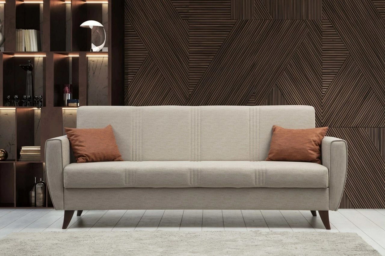 Divan-krevat 3 vendësh, Atelier del Sofa, Zaden, bezhë