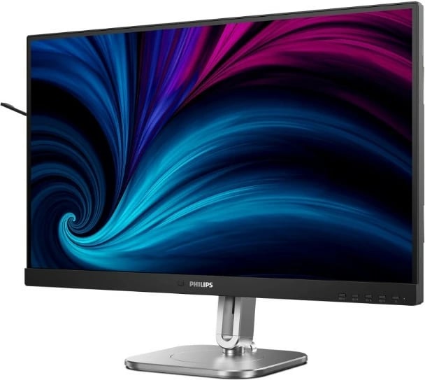 Monitor Philips 27B2N4500 27" QHD 120Hz IPS HDMIx2 DP USB-C pivot altoparlantë grafit/argjendtë