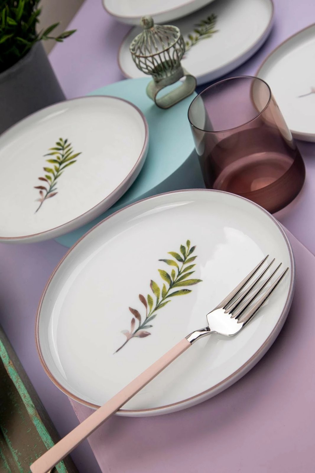 Set për shërbim torte (6 copë), Hermia, NNMOD19DUS880710