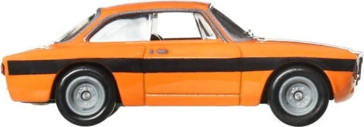 Makine lodër Hot Wheels Fast & Furious Alfa Romeo Giulia Sprint GTA, 1:64, portokalli/zezë