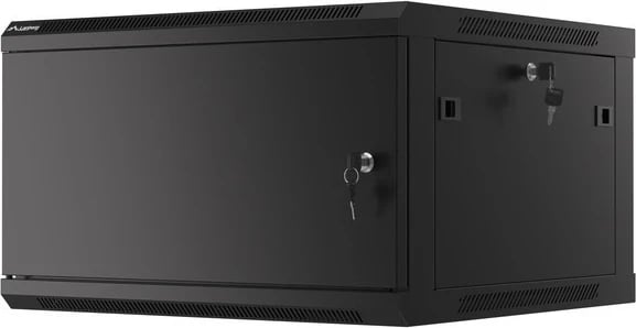 Kabinet RACK LANBERG WF01-6606-00B, 19", 6U, 600x600mm, i zi Kabinet RACK LANBERG WF01-6606-00B, 19", 6U, 600x600mm, i zi