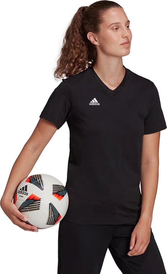 Maicë adidas për femra, e zezë