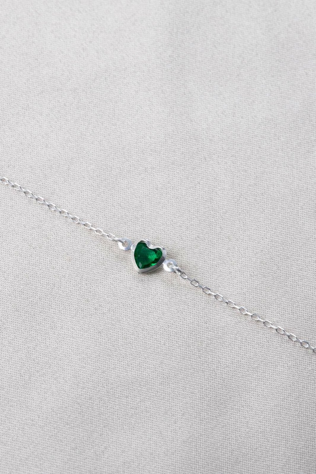 Byzylyk argjendi Jumeon, gur xhami i gjelbër, TFNY65226