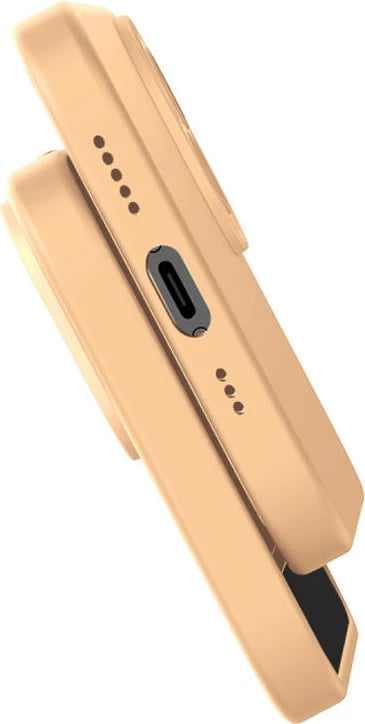 Mbështjellës Baseus Liquid Silica Gel për iPhone 14 Pro Max, ARYT020810, e verdhë, me xham të temperuar + set pastrimi