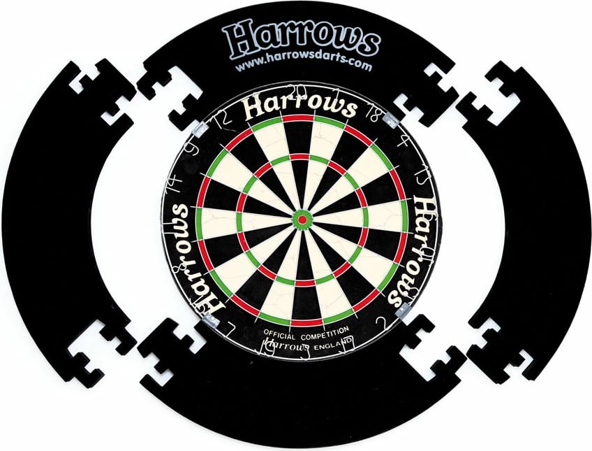 Kapak mbrojtës për target Harrows, i zi