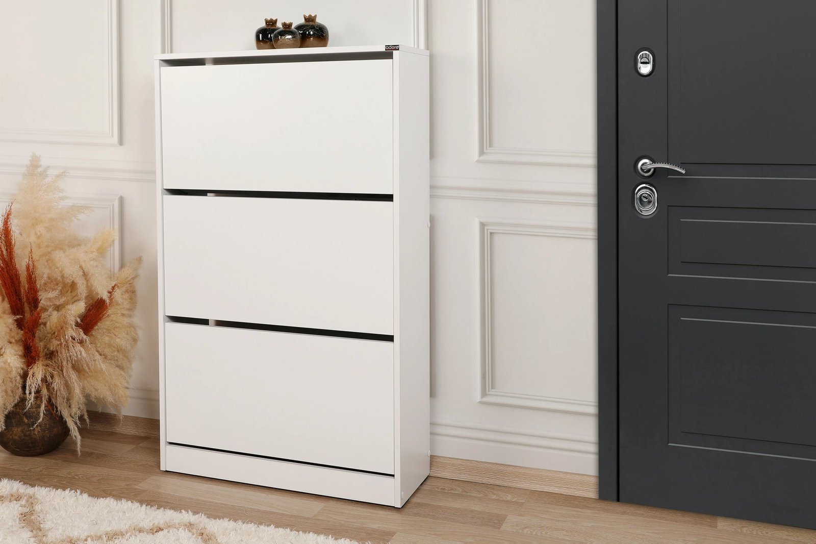 Dollap për këpucë Hanah Home, SHC-530-BB-1, ngjyrë e bardhë