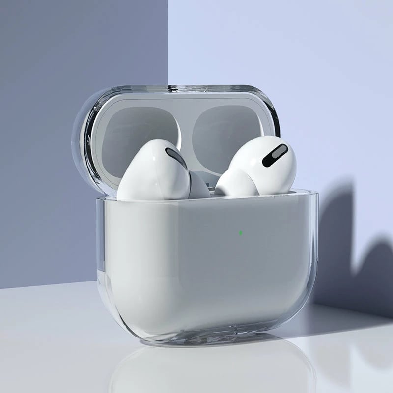Mbështjellës Hurtel për AirPods 3, i fortë, transparent