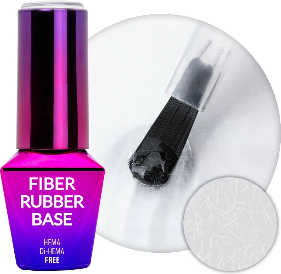 Bazë gomash me fibra për femra MollyLac Clear 10g