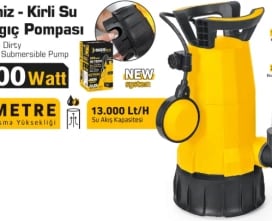 Pomp zhytës me notues SGS5371 900W për fekal