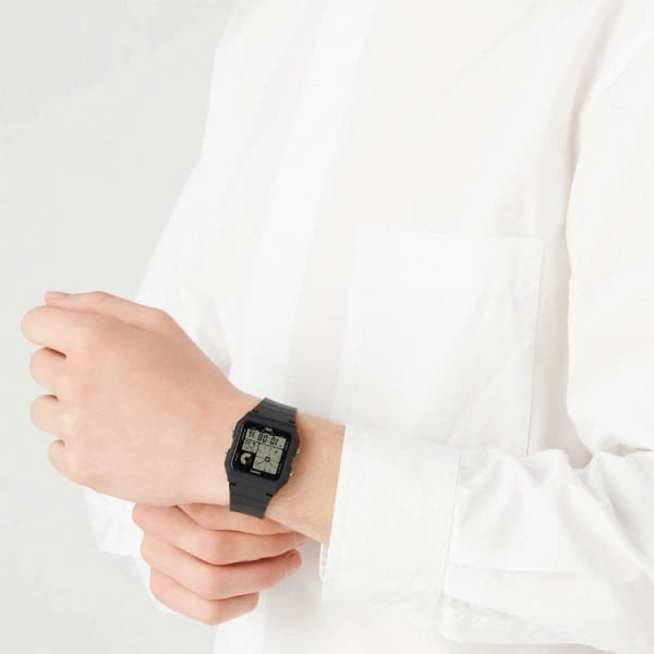 Orë dore CASIO POP, unisex, e zezë