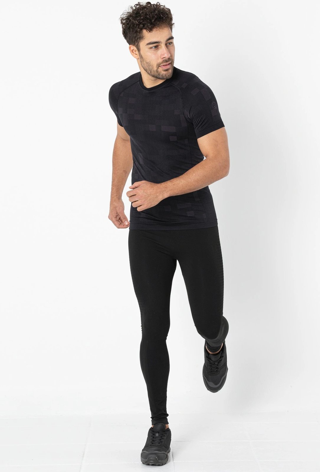 Bluzë sportive për meshkuj, Jumeon, 001-001358006, e zezë/gri