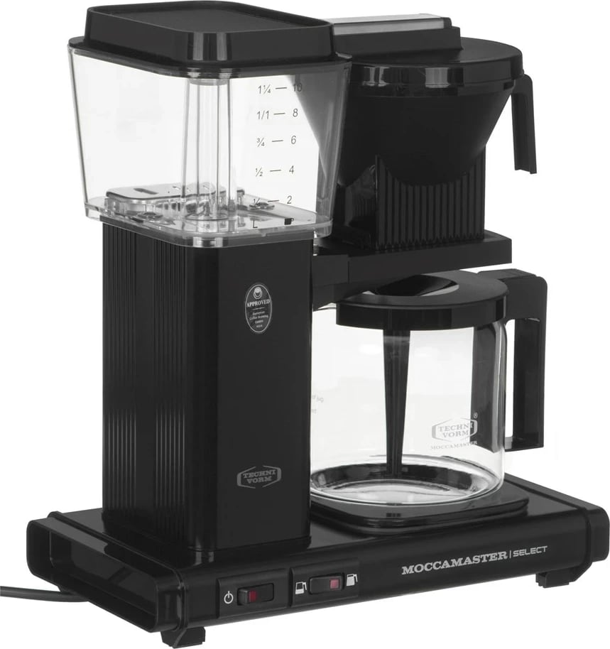 Aparat për kafe Moccamaster KBG, 1.25L, i zi 
