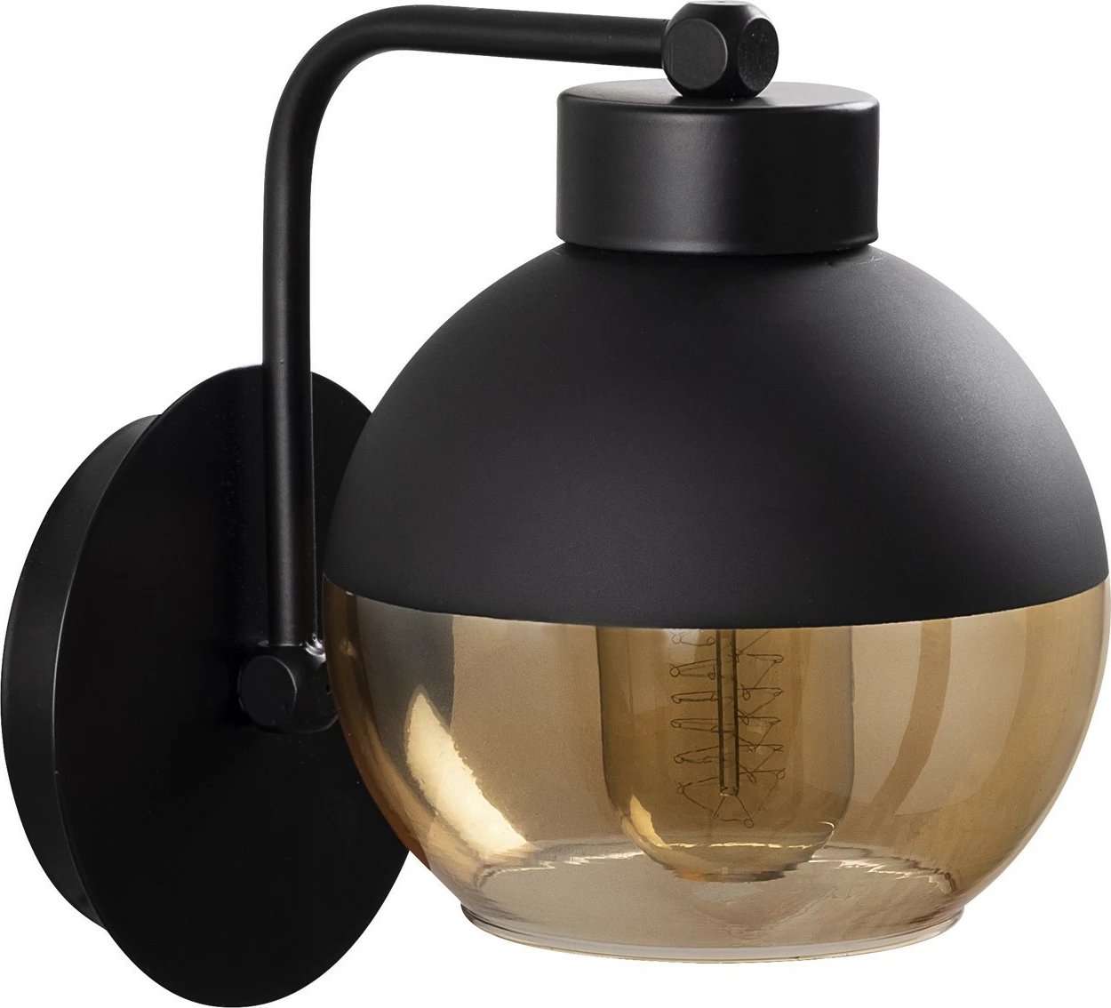 Llambë muri Opviq, Anı - N-376, ngjyrë e zezë Llambë muri Opviq, Anı - N-376, ngjyrë e zezë