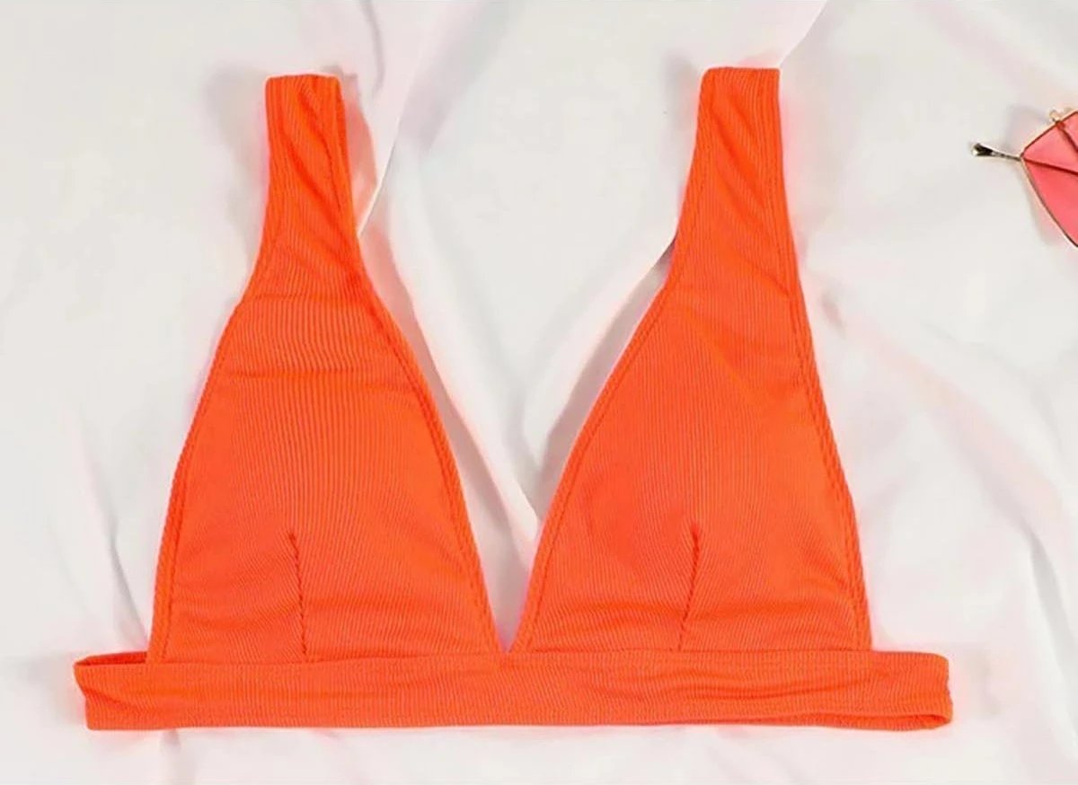 Top bikini portokalli, Jumeon, MS41959