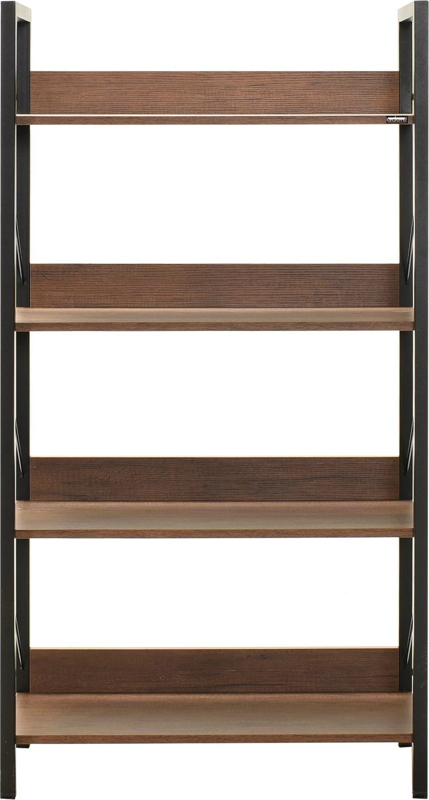 Raft librash Hanah Home, Ktp-840-Oo-1, ngjyrë arre, kornizë metalike