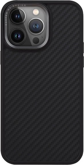 Mbështjellës UNIQ Keva Magclick për iPhone 15 Pro, i zi