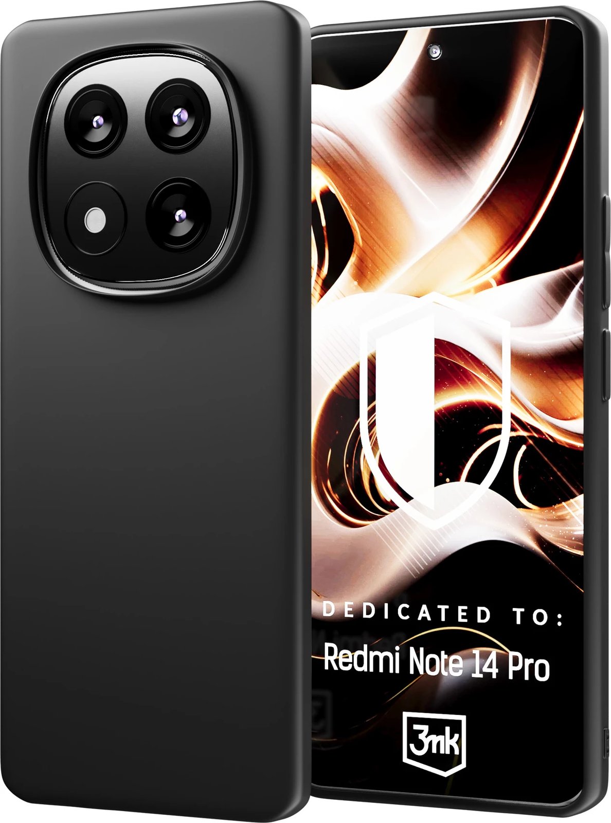 Mbështjellës 3mk Matt Case për Xiaomi Redmi Note 14 Pro, i zi Mbështjellës 3mk Matt Case për Xiaomi Redmi Note 14 Pro, i zi