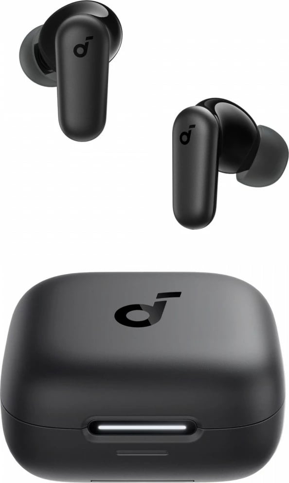 Kufje Bluetooth Anker Soundcore P30i, in-ear, të zeza, me kuti karikimi