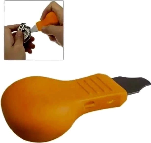 Vegël për hapje kapaku orë dore Watchmaker Tools, portokalli