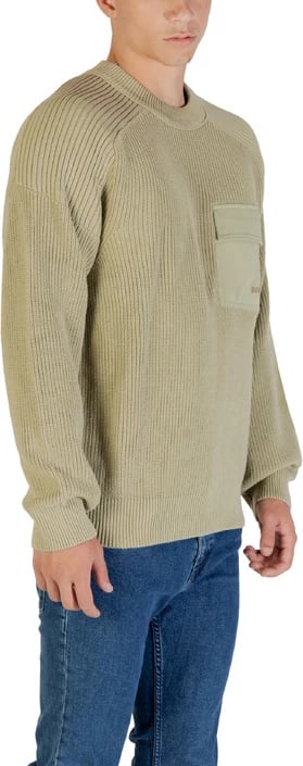 Maicë me mëngë të gjata Boss, meshkuj, beige