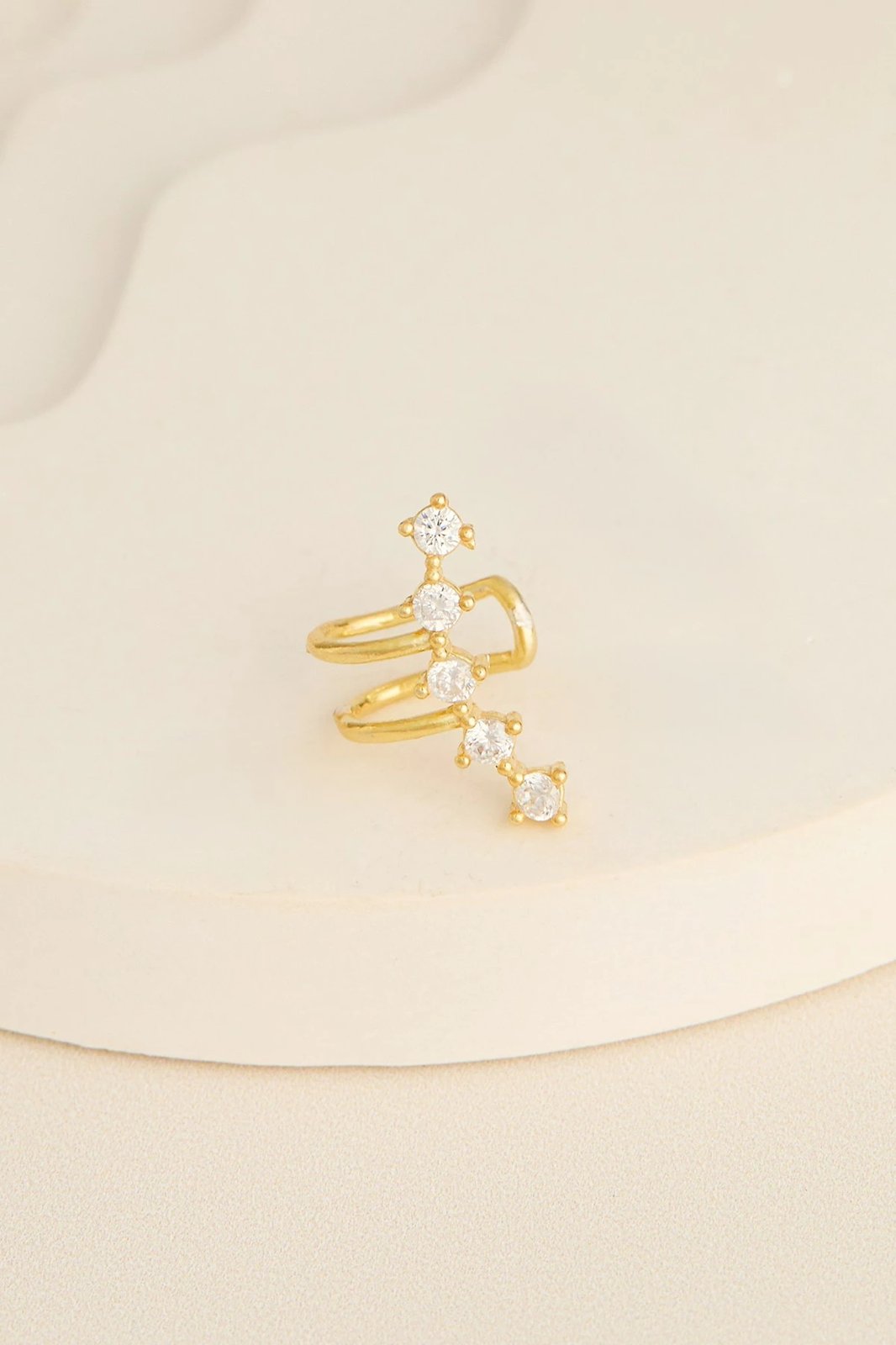 Vathë argjendi Elika Silver, ngjyrë ari, ELKAB92219A