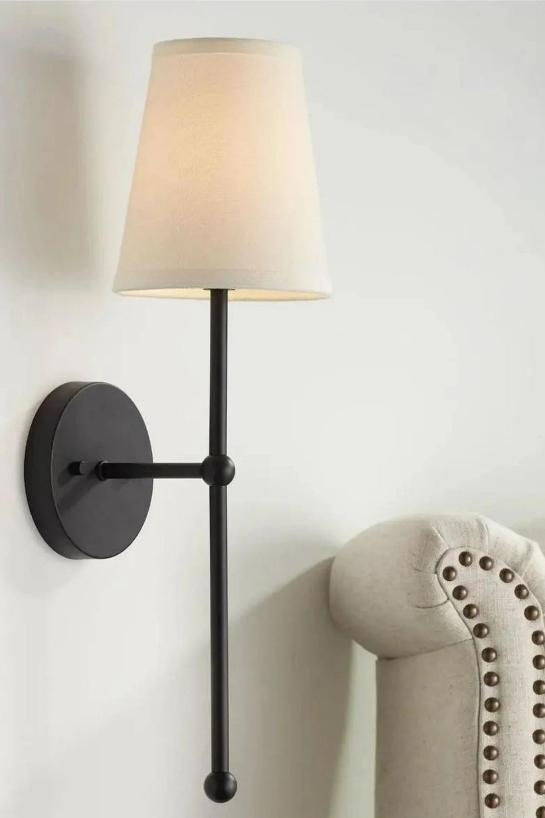 Llambë muri Opviq, Brice - 8875-2P, e zezë dhe krem