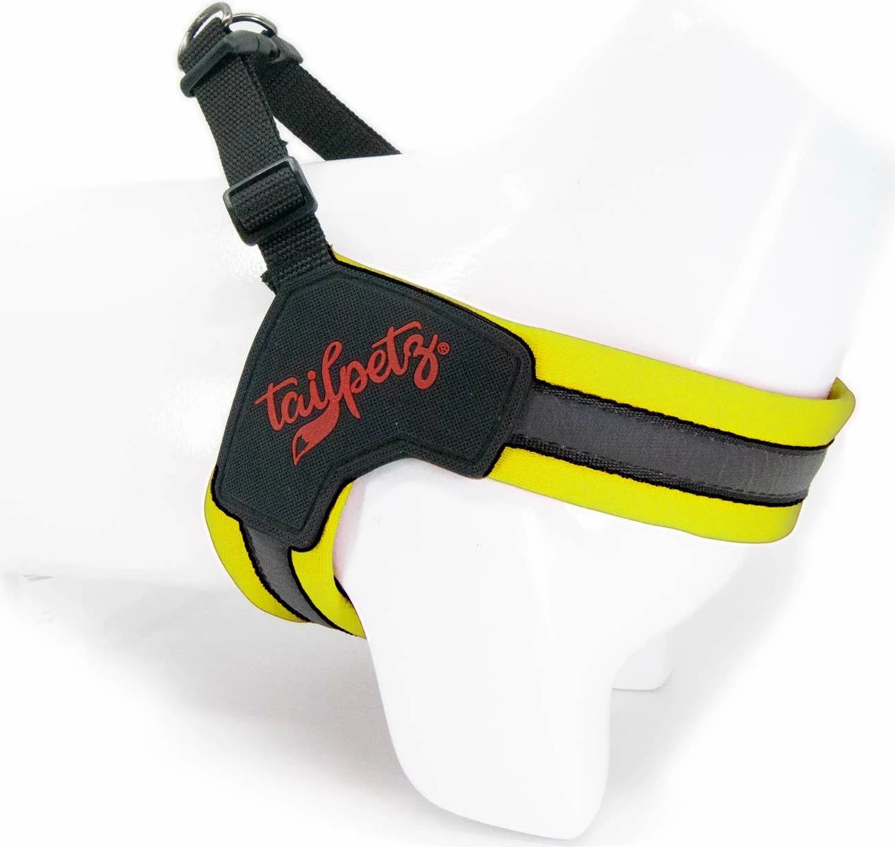 Parzmore për qen, Neon Lime, V-Harness, Paws & Whiskers, XL
