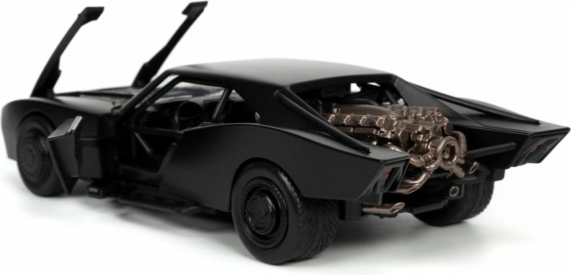 Vetura koleksionuese Jada Toys Batman Batmobile 1:24 me figurë Batman, e zezë