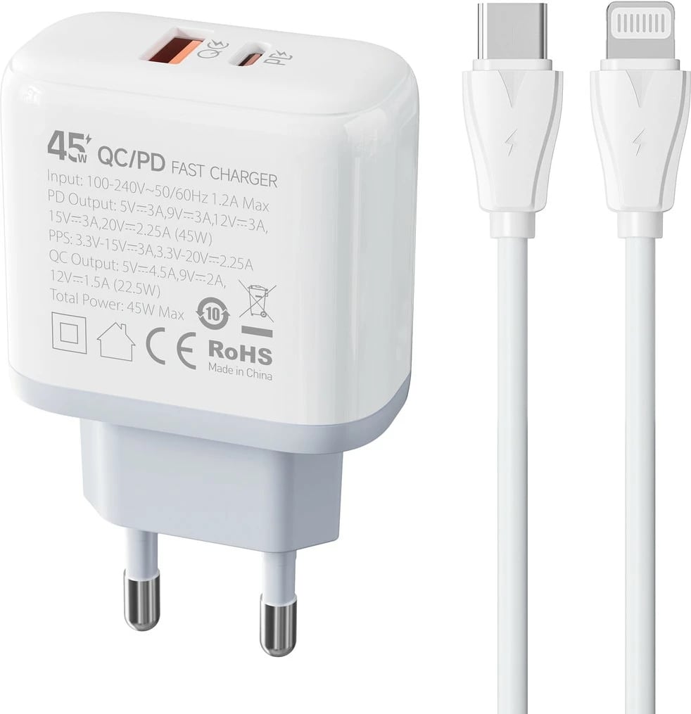 Karikues LDNIO A2526C (Bardhë)