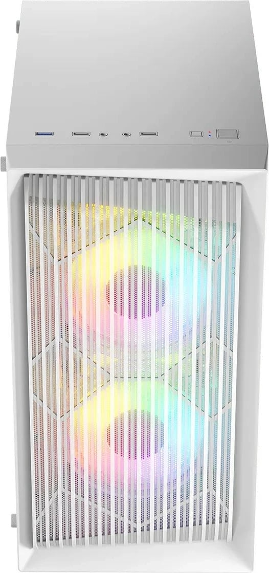 Kasë Logic Concept Atos ARGB Mini, Micro ATX, e bardhë Kasë Logic Concept Atos ARGB Mini, Micro ATX, e bardhë