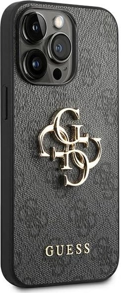 Mbështjellës Guess GUHCP14L4GMGGR për iPhone 14 Pro 6.1", hardcase, 4G Big Metal Logo, gri Mbështjellës Guess GUHCP14L4GMGGR për iPhone 14 Pro 6.1", hardcase, 4G Big Metal Logo, gri