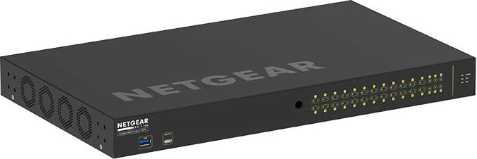Switch NETGEAR GSM4230P-100EUS, 30 porta Gigabit, PoE+, Managed, 1U, e zezë