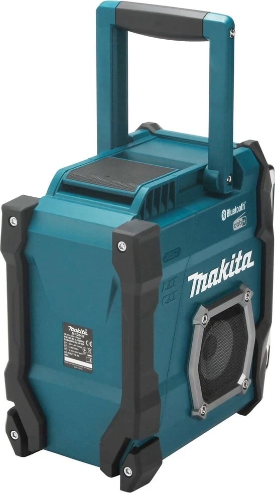 Radio Makita MR004G, Analog & digital, Blu