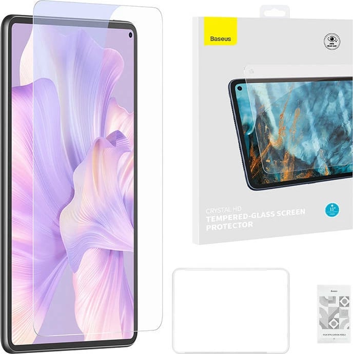 Xham i temperuar Baseus Crystal, për Huawei MatePad Pro 11", 0.3mm