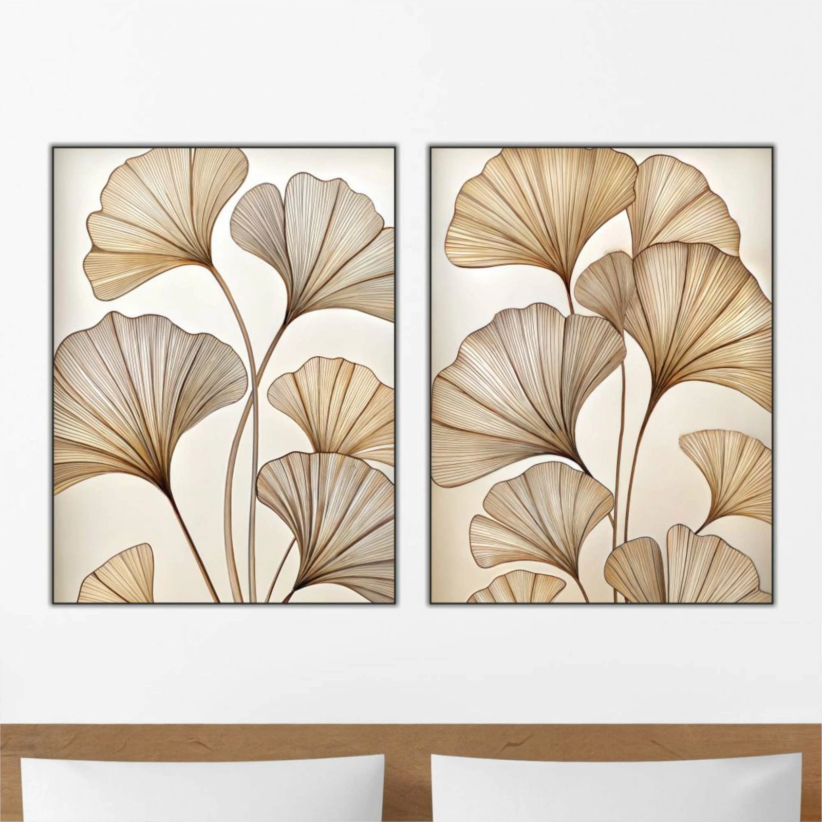 Pikturë dekorative MDF (2 copë), Wallity, shumëngjyrëshe, 40x60cm