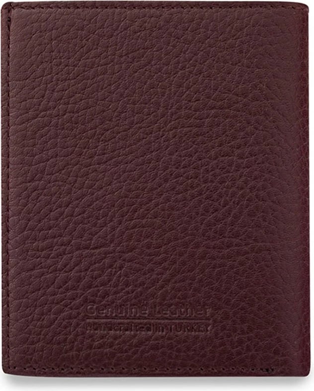 Portofol për burra, ngjyrë e kuqe claret, Zoozie Bags, Utah