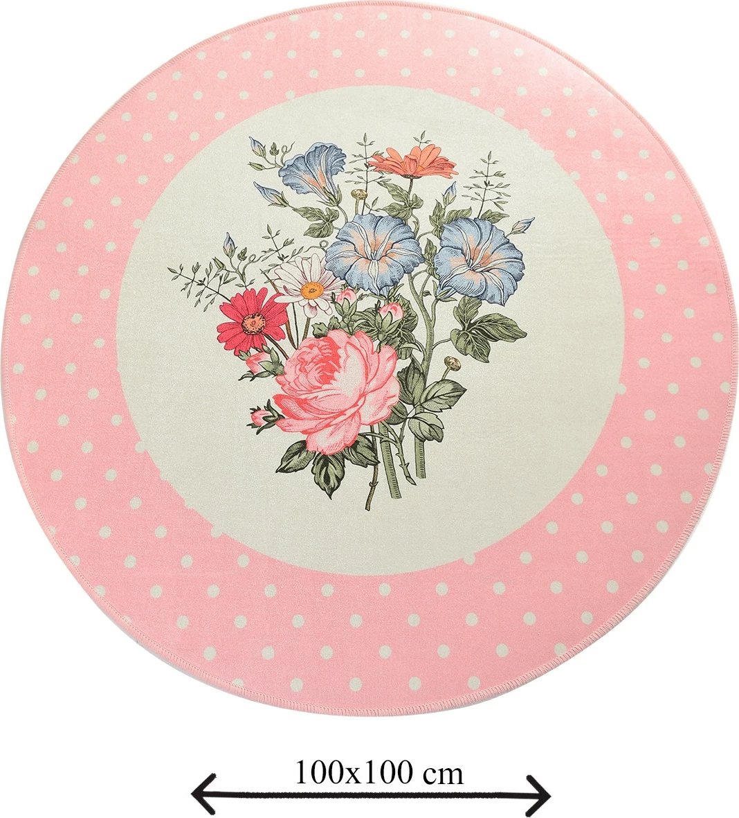 Tapet banje Mijölnir, Coco Djt, shumëngjyrësh, 100 cm