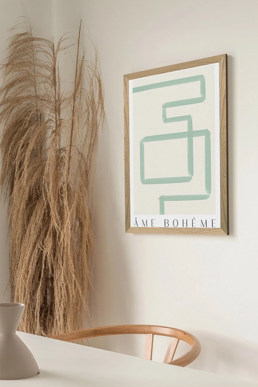 Pikturë dekorative, Wallity, shumëngjyrëshe, Tekhammdf45, 33x48cm