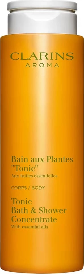 Xhel dushi Clarins Tonic Bath & Shower Concentrate për femra 200ml