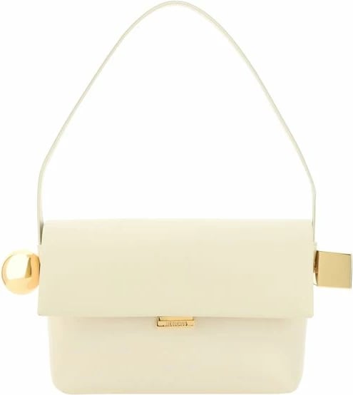 Çantë krahu Jacquemus, krem