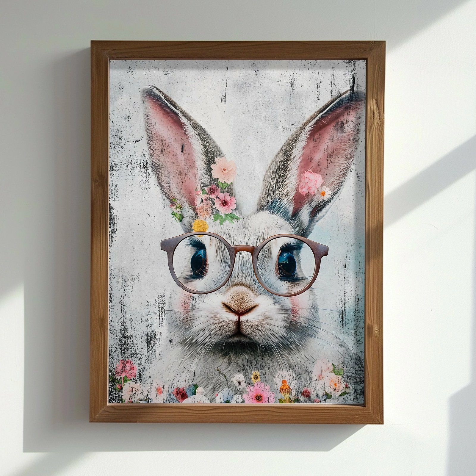 Pikturë dekorative me kornizë MDF, Wallity, AI189, shumëngjyrëshe