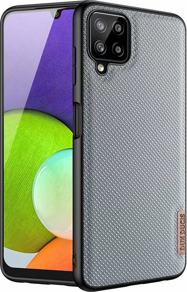 Mbështjellës Dux Ducis Fino për Samsung Galaxy A22 4G, najlon, Gri