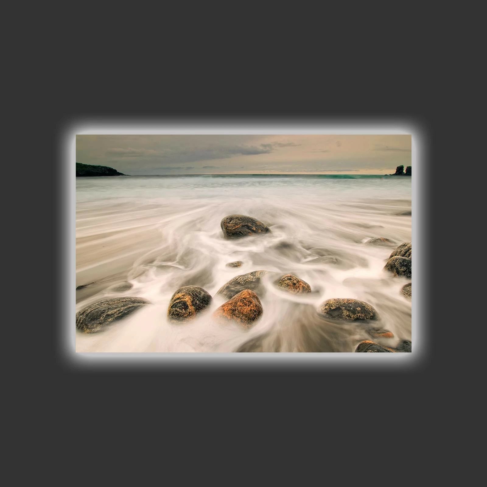 Pikturë dekorative me drita LED, kanavacë shumëngjyrëshe, 45x70cm Pikturë dekorative me drita LED, kanavacë shumëngjyrëshe, 45x70cm