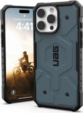 Mbështjellës UAG Pathfinder MagSafe për iPhone 16 Pro Max, Blu