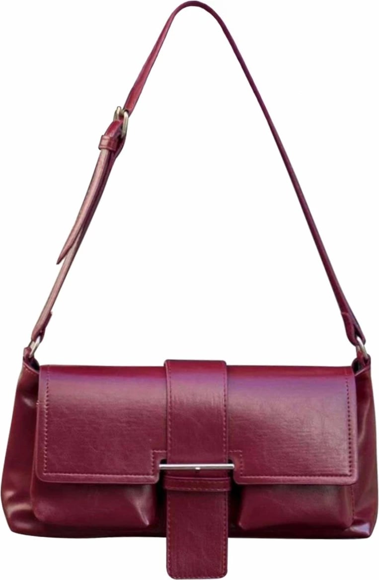 Çantë dore Zoozie, ngjyrë e kuqe Claret, MK1020225SV10-003