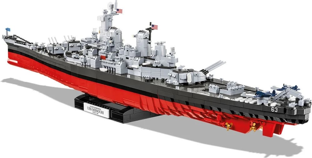 Set blloqesh Cobi Klocki Battleship Missouri BB-63, 2655 pjesë, Historical Collection Set blloqesh Cobi Klocki Battleship Missouri BB-63, 2655 pjesë, Historical Collection
