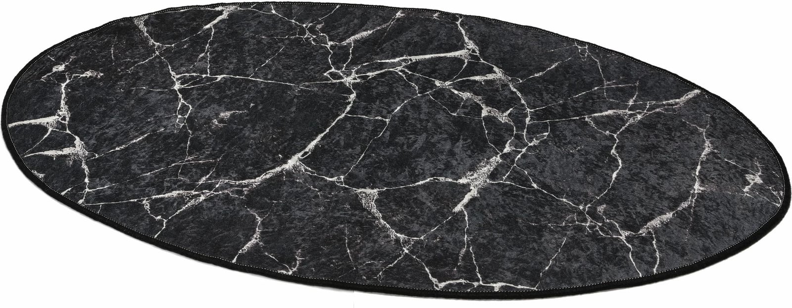 Tapet banje Mijölnir, mermer, e zezë, 80x120cm